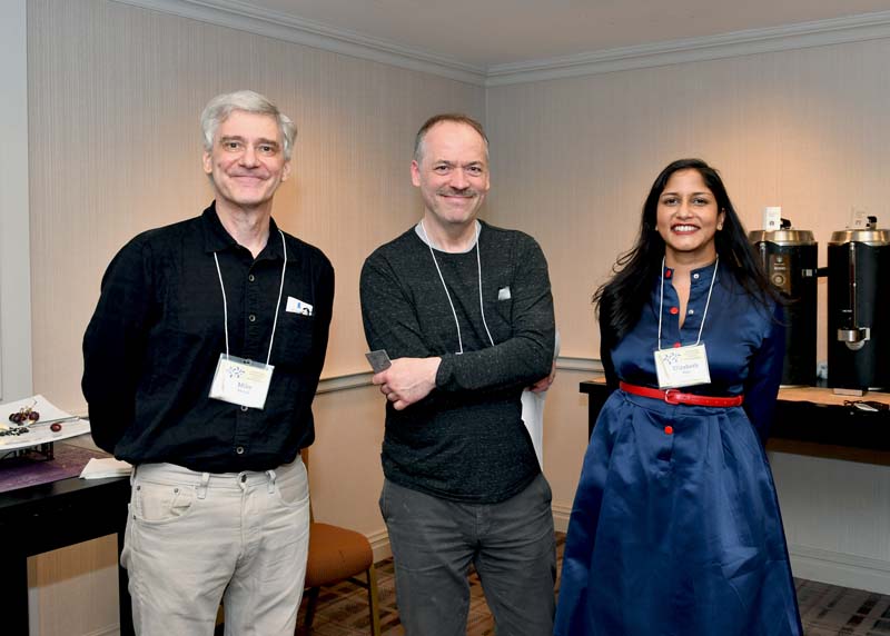 Mike Shenk, Will Shortz, Elizabeth Hira